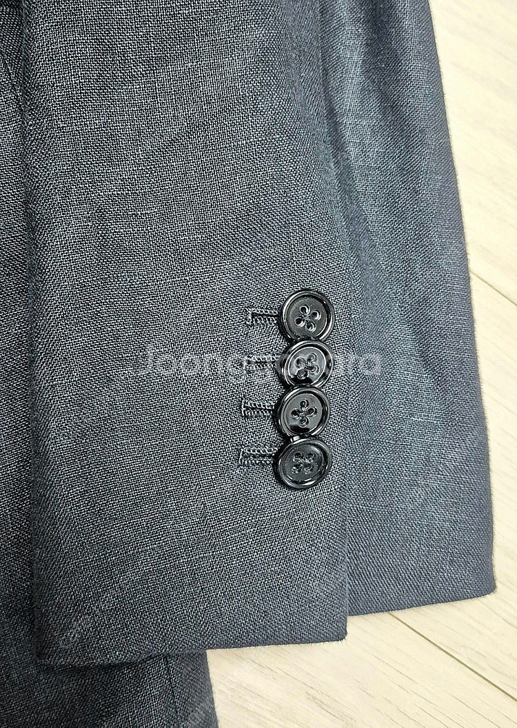 랄프로렌 퍼플라벨 린넨 블레이저 더블 자켓 올드머니--3