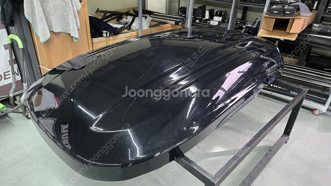 투싼 NX4 밀착형 일체형 루프박스 팝니다!! [블랙!...--5