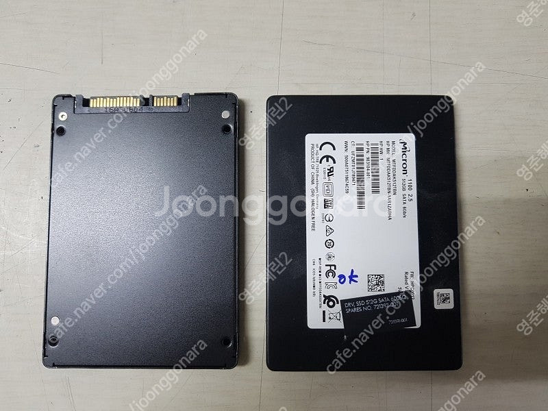 명정보 mystor SSD , 마이크론 512G 팝니다--1