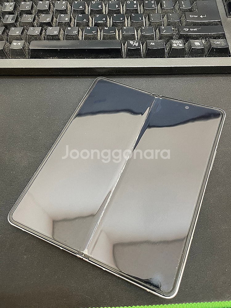 갤럭시Z폴드3 실버 256GB 무잔상 가성비좋은 중고1...--2