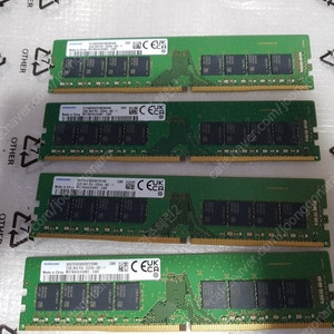 데스크탑메모리 삼성 RAM DDR4 PC4-25600 [32GB] (3200AA) 판매합니다