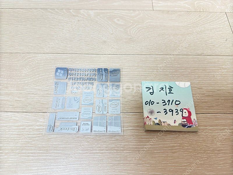 컴퓨터 메탈스티커 팝니다. (인텔, 엔비디아, 라데온,...--3
