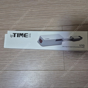 iptime usb 랜카드 U1G 랩탑 노트북 외장 lan