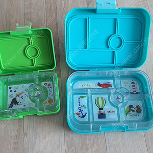 아이들 도시락, 간식통 yumbox 큰거,작은거 두개 모두합쳐 2만원