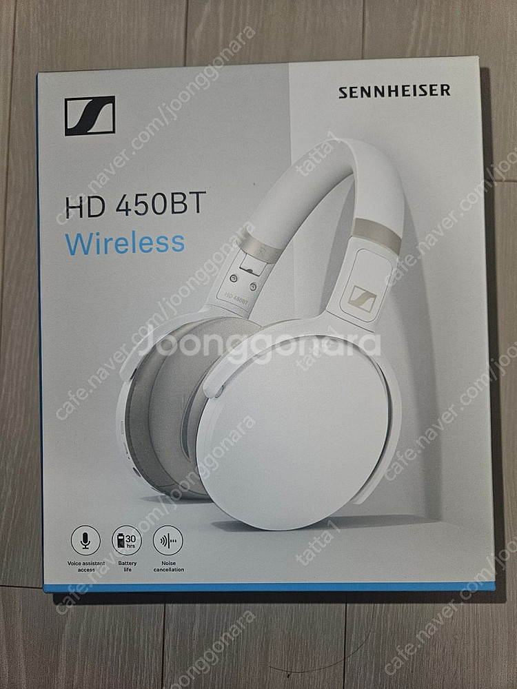 [미개봉]젠하이저 HD 450BT 화이트팝니다--0