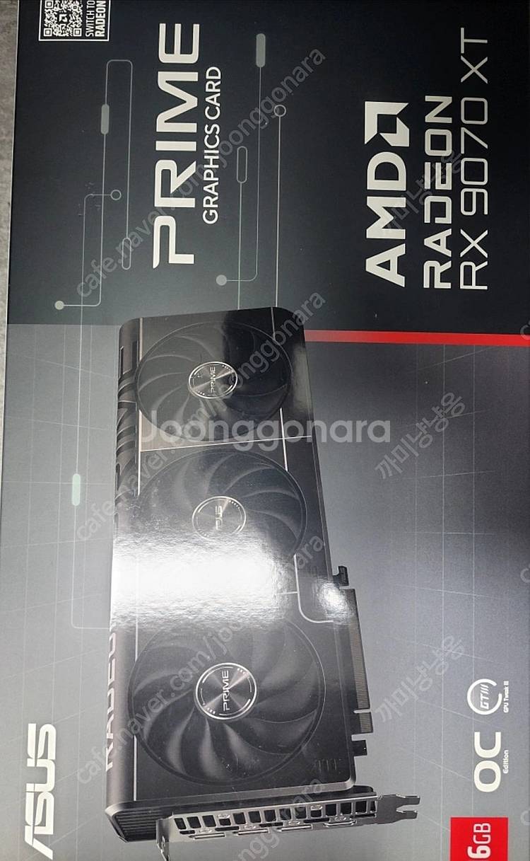 Asus 9070xt asus prime 판매합니다--0