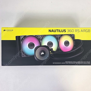 커세어 NAUTILUS 360 RS ARGB 블랙 3열 수랭 쿨러 판매합니다.