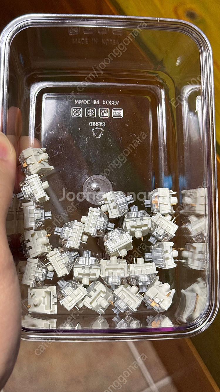 GMK67 기계식 키보드 은축--3
