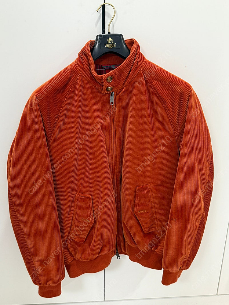 바라쿠타 G9 코듀로이 헤링턴 다크오렌지 42--1