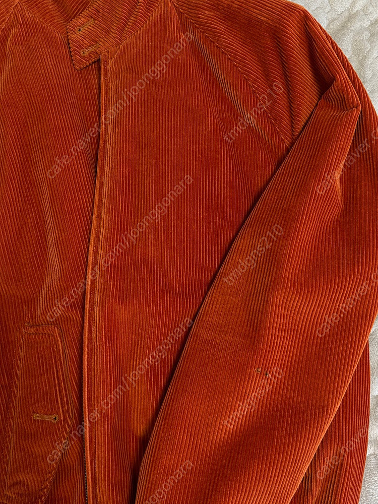 바라쿠타 G9 코듀로이 헤링턴 다크오렌지 42--4