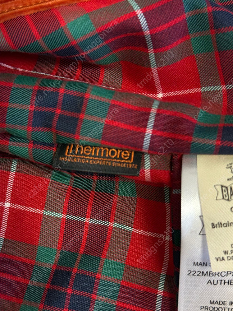 바라쿠타 G9 코듀로이 헤링턴 다크오렌지 42--7