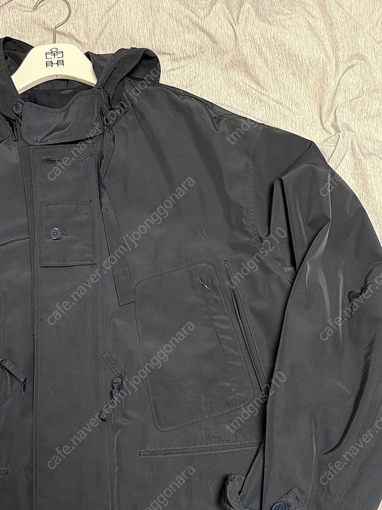 폴리테루 22ss 후디드파카 다크네이비 3--1