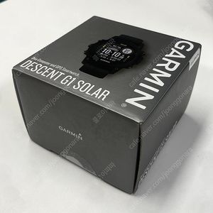 가민 G1솔라 블랙
