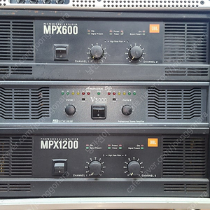 JBL MPX 1200 MPX600 앰프