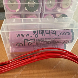 18650 삼성sdi셀 34개, 10s36v 20a BMS