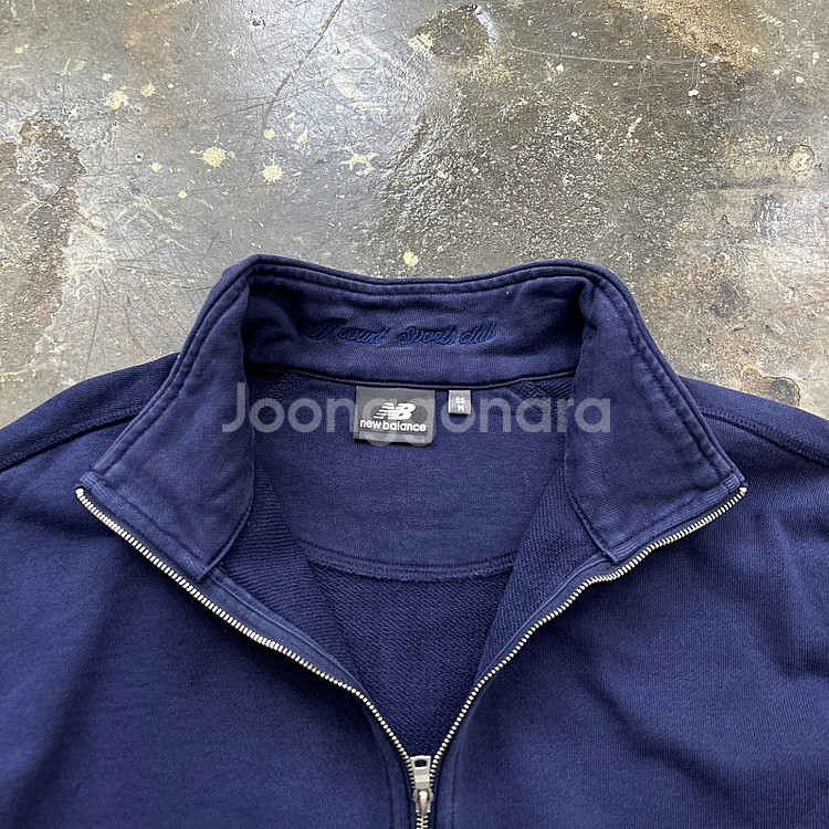 M) 뉴발란스 하프집업 맨투맨 티셔츠 스웻셔츠 맨투맨티--4