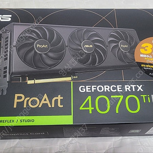 아수스 asus rtx4070ti super proart 16g 새거급 상태