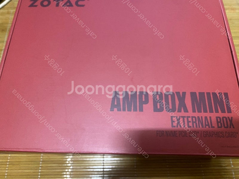 egpu 조탁 amp mini 판매합니다.(1060포함...--0