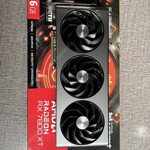 Rx7800xt 사파이어 니트로 플러스