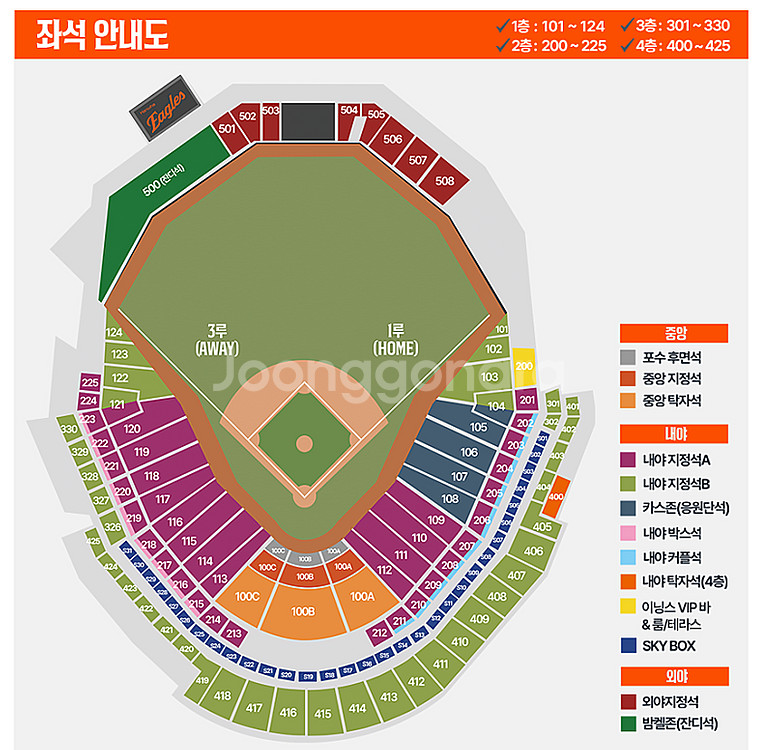 [삽니다] 3/28 한화이글스 vs 기아타이거즈 내야지...--0