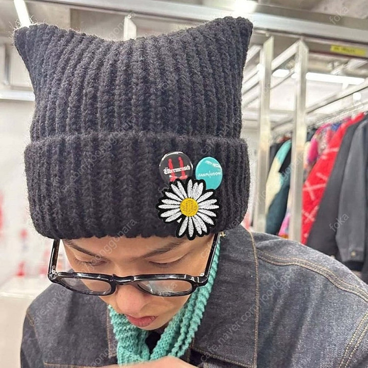 지디 gd 지드래곤 권지용 g-dragon knit cap 비니 이미지