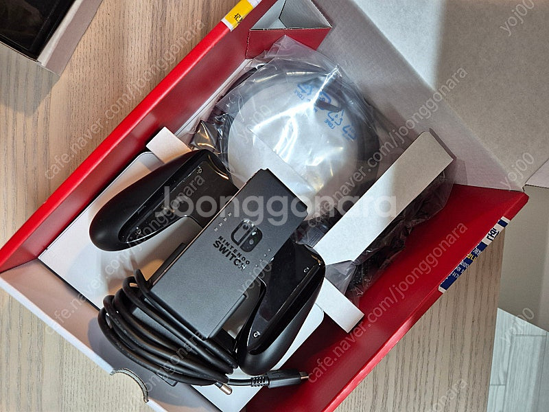 닌텐도 스위치 OLED 풀박 A급 35만 5천 급처--3