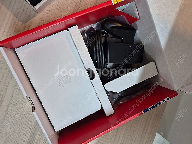 닌텐도 스위치 OLED 풀박 A급 35만 5천 급처--4