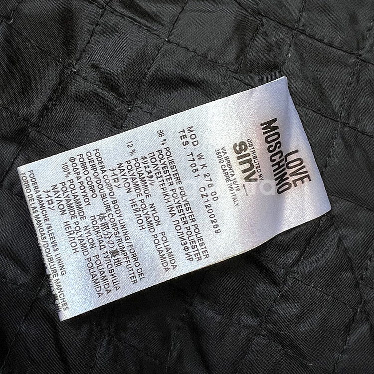 us6) 모스키노 원피스 자켓--4