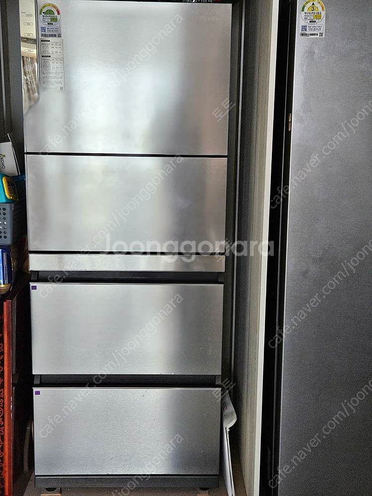삼성 김치냉장고 3도어 1등급 327L--1