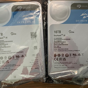 [미개봉] Seagate Skyhawk AI 씨게이트 스카이호크 AI 16tb HDD 판매합니다