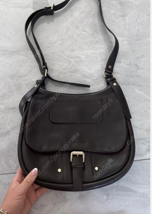 롱샴정품 가죽가방 숄더백 최고급발잔--2