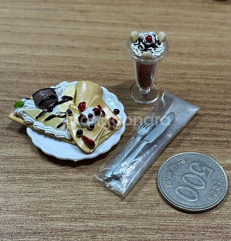 식완 리멘트 메가하우스 식기장가전장 미니어처 (실바니안...--9