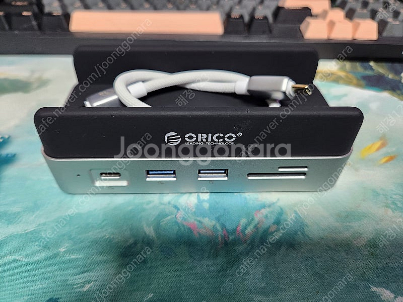 애플 M4맥미니 ORICO USB 허브 도크 4TB S...--0