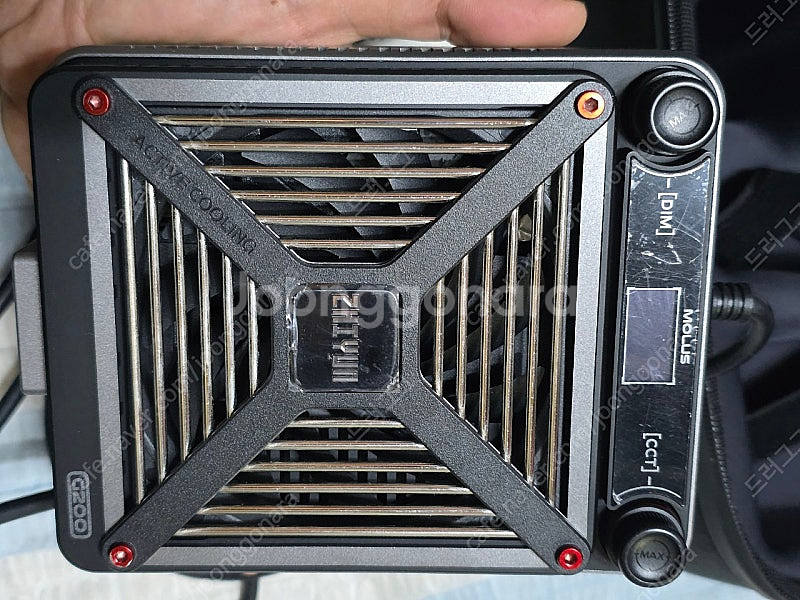 지윤 molus g200 지속광 조명--3