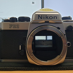 니콘 nikon fe-2 필름카메라 2대, mf16 데이터백 판매