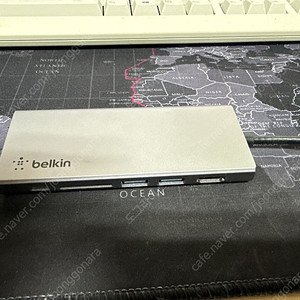 Belkin USB-C 멀티미디어 허브 F4U092