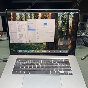 2019 맥북프로 16인치 i9 32gb 1tb