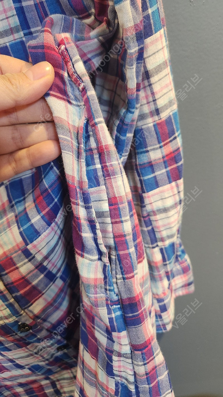 타미힐피거 칠드런 타미 키즈 체크 셔츠 원피스 10Y / 140 이미지