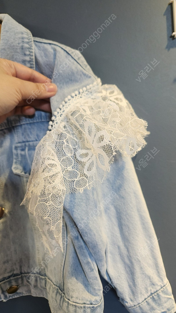 레이스포인트 아동 여아 청자켓 데님자켓 100-110--1