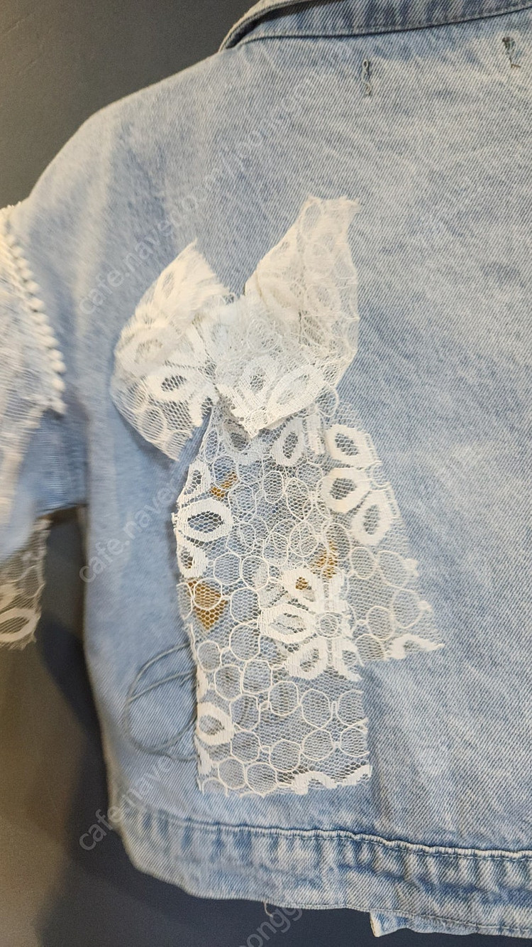 레이스포인트 아동 여아 청자켓 데님자켓 100-110--3