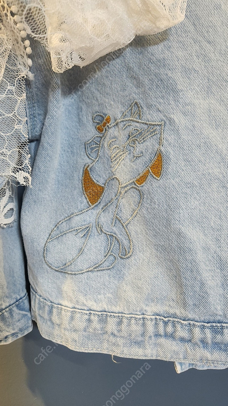 레이스포인트 아동 여아 청자켓 데님자켓 100-110--6