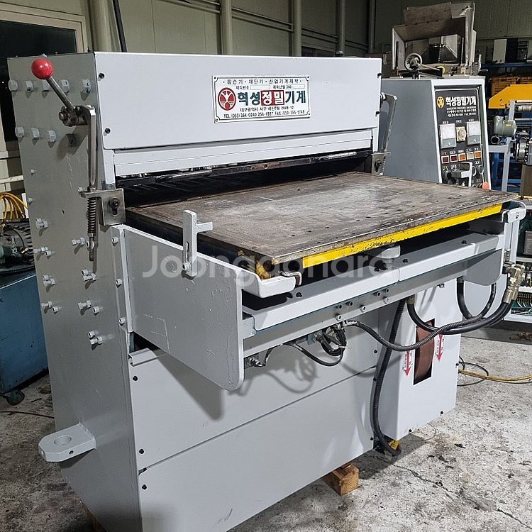 톰슨기 톰슨 프레스 도무송 작업 재단기 조방 500-1200mm--1
