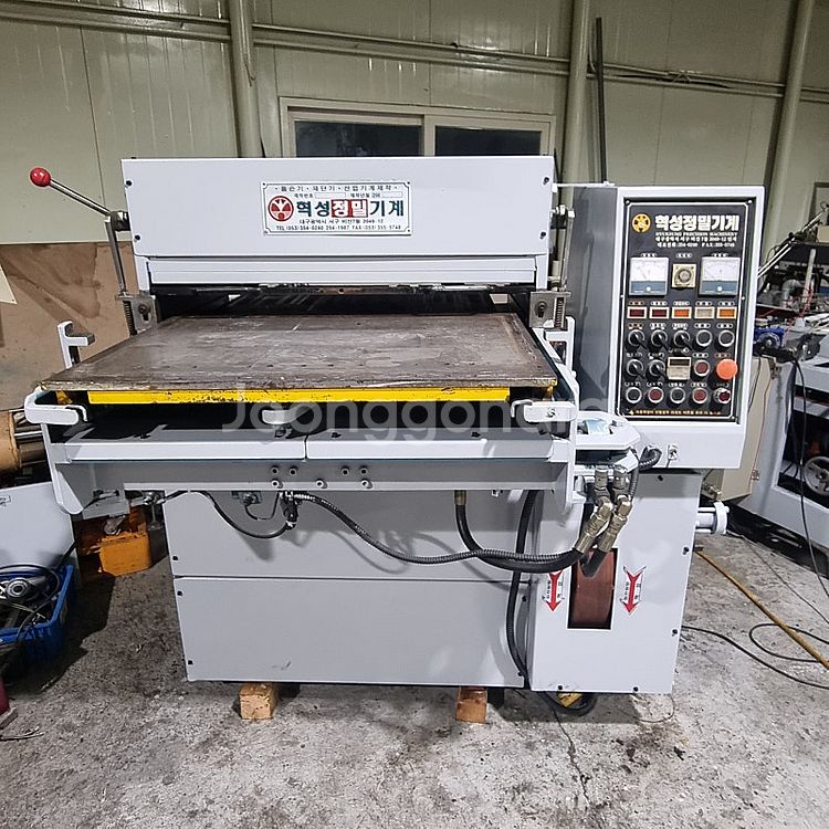 톰슨기 톰슨 프레스 도무송 작업 재단기 조방 500-1200mm--2