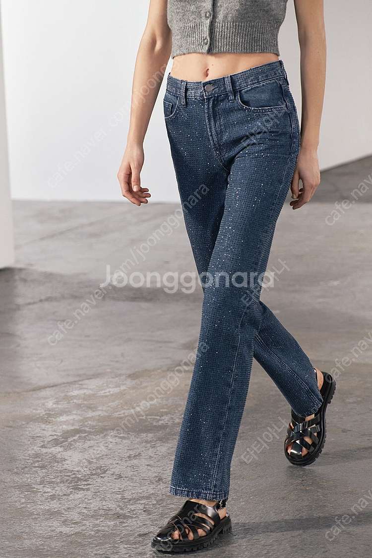 zara 자라 ZW COLLECTION 하이웨이스트 글...--5