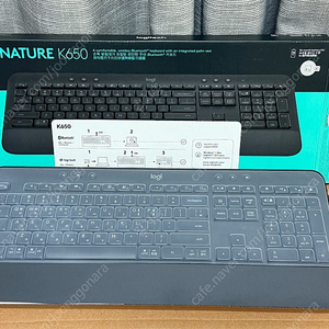 (택포) 로지텍 K650 키보드+키스킨, 그래파이트