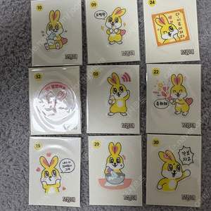보름이 띠부씰 일괄 팝니다.
