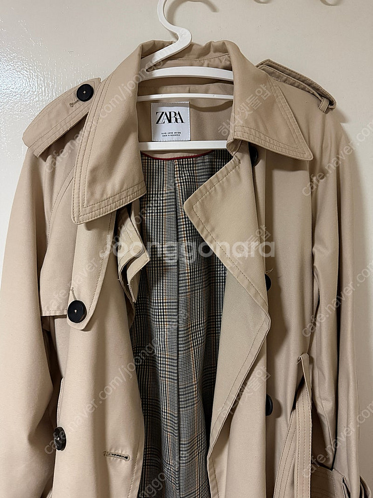 자라 zara 트렌치코트 s사이즈 판매--0