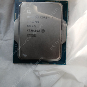 인텔정품 CPU i7 - 12700 싸게 팔아요