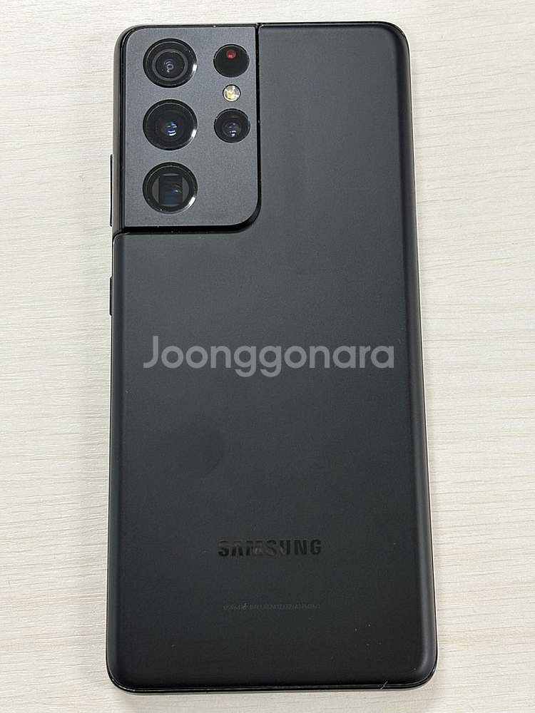 갤럭시 S21울트라 블랙색상 256용량 외관상태 초S급...--0