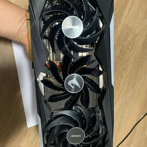 RX6800XT 어로스 마스터 type c